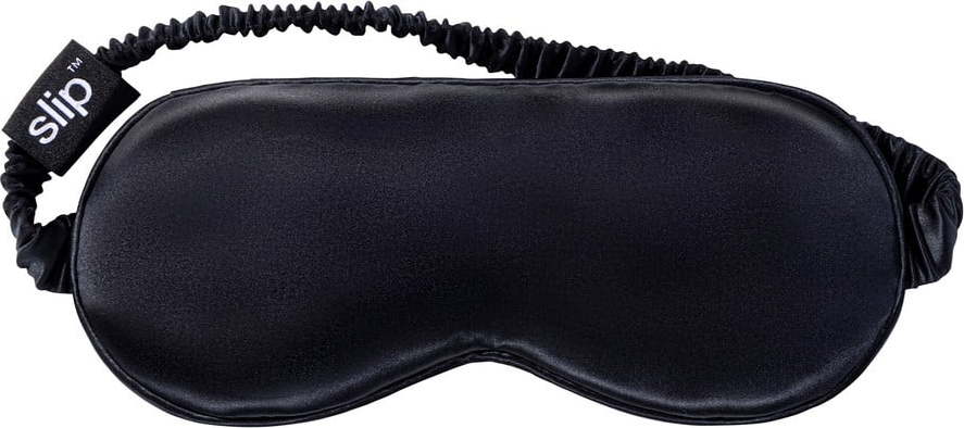 Černá hedvábná maska na spaní Black – slip slip