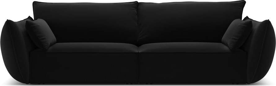 Černá sametová pohovka 208 cm Vanda – Mazzini Sofas Mazzini Sofas