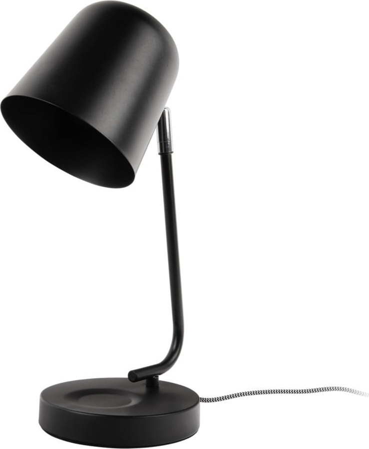 Černá stolní lampa (výška 38
