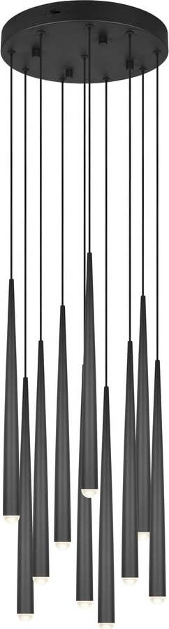 Černé LED závěsné svítidlo ø 30 cm Cala – Trio Select Trio Select