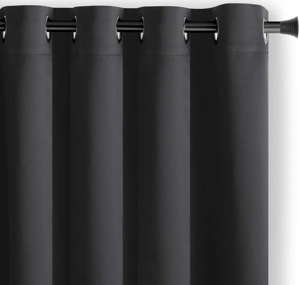 Černý dimout závěs 140x270 cm Kierra – Restilo Restilo