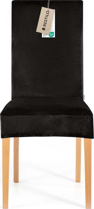 Černý napínací potah na židli 48 cm Sento – Restilo Restilo