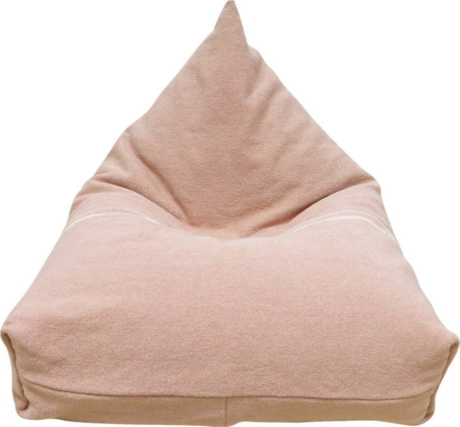 Dětský sedací vak starorůžový Cleo Vintage Nude – Lorena Canals Lorena Canals