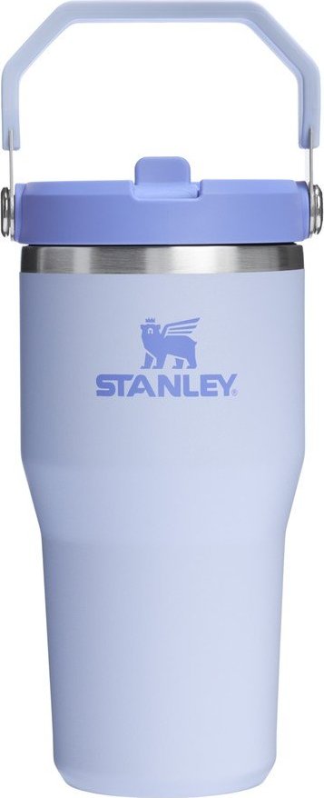 Fialová termoska z nerezové oceli 600 ml IceFlow™ Flip Straw 2.0 Tumbler Dew Drop – Stanley Stanley