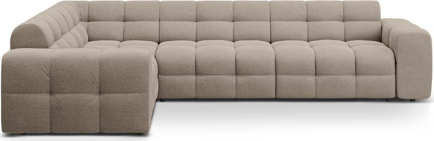 Hnědá rohová pohovka (levý roh/do L) Kendal – Micadoni Micadoni