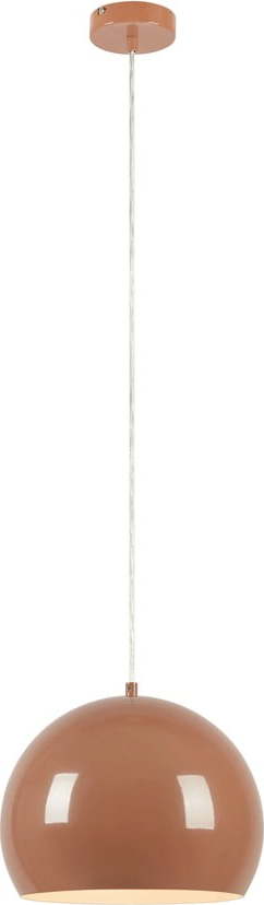 Hnědé závěsné svítidlo s kovovým stínidlem ø 28 cm Pop – Markslöjd Markslöjd