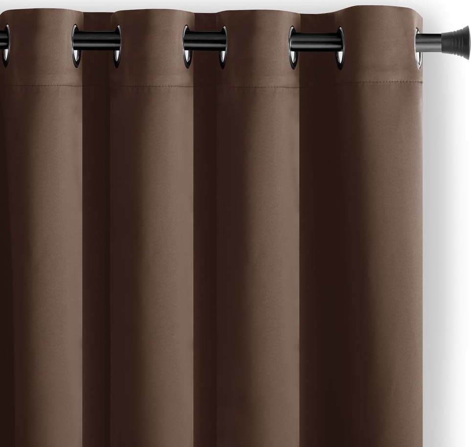 Hnědý dimout závěs 140x175 cm Kierra – Restilo Restilo