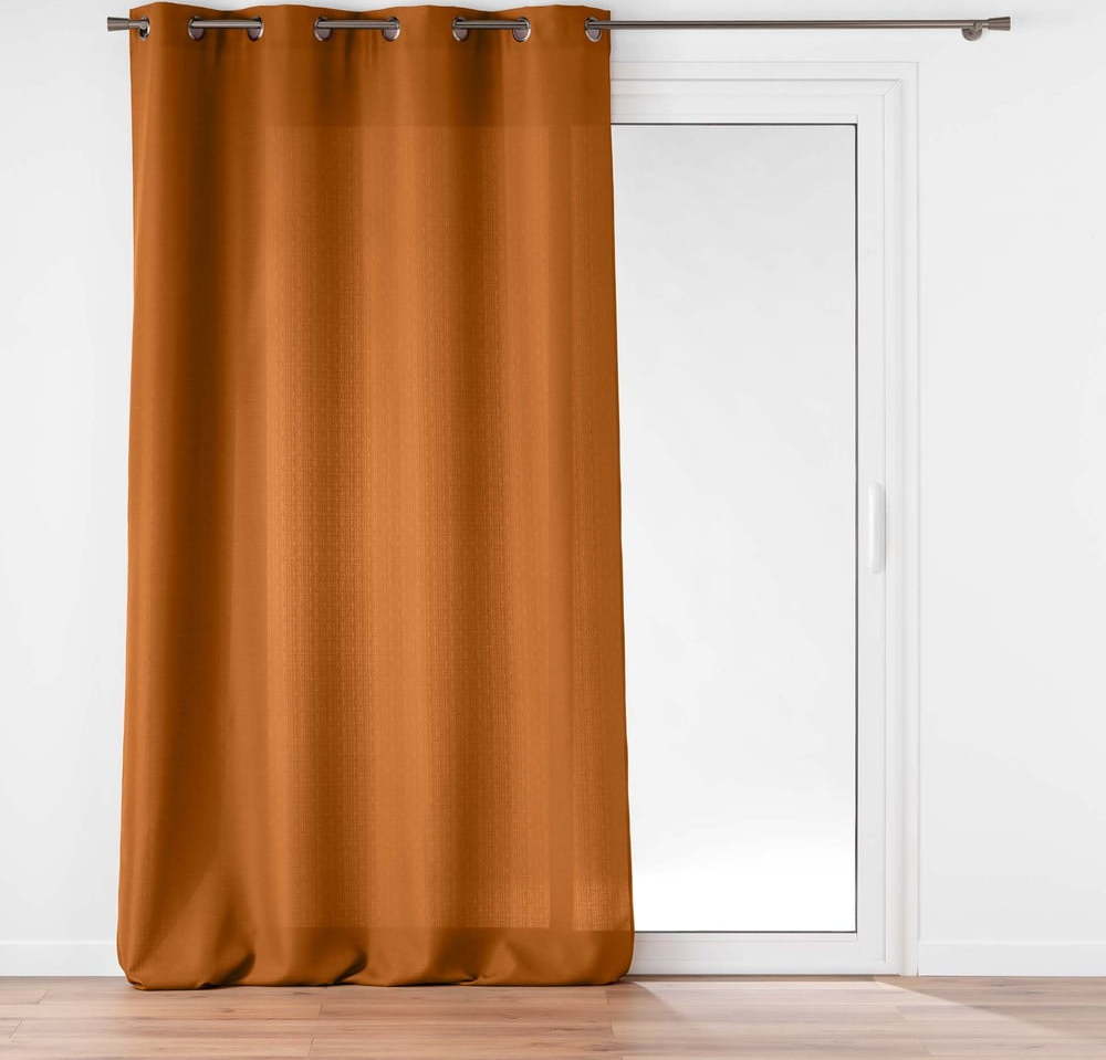 Hnědý závěs 140x280 cm Soline – douceur d'intérieur Douceur d intérieur