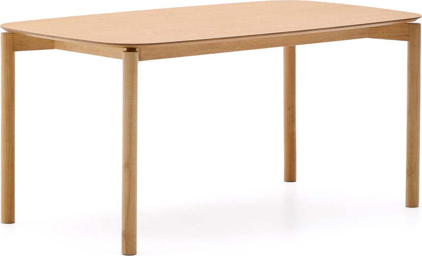 Jídelní stůl v dekoru jasanu 90x160 cm Indara – Kave Home Kave Home