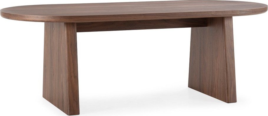 Jídelní stůl v dekoru ořechu 100x200 cm Blair – MOME Mome