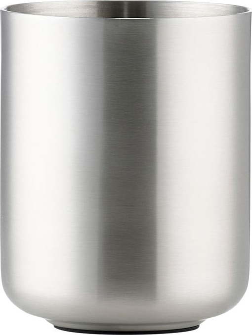 Kelímek na zubní kartáčky z nerezové oceli v matně stříbrné barvě Ume – Zone Zone