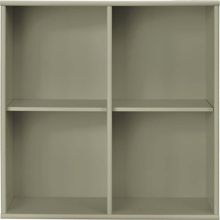 Khaki závěsná knihovna 70x70x27 cm Mistral – Hammel Furniture Hammel Furniture