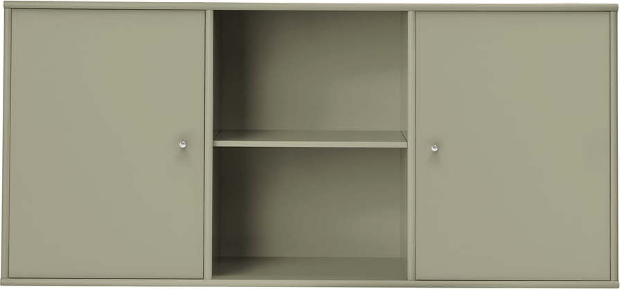 Khaki závěsná komoda 133x61x42 cm Mistral – Hammel Furniture Hammel Furniture