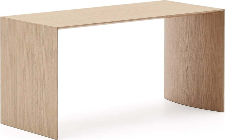 Konferenční stolek ve světle přírodní barvě v dekoru dubu 45x90 cm Litto – Kave Home Kave Home