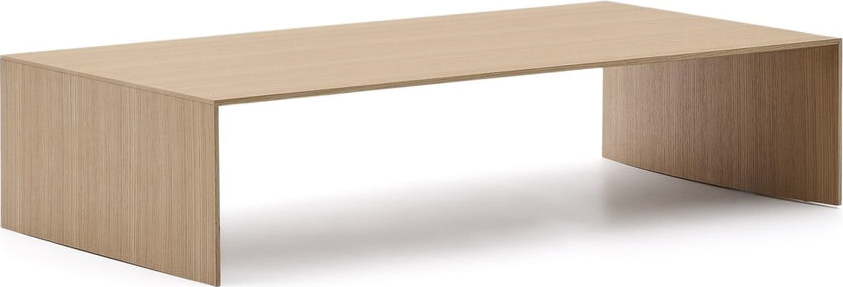 Konferenční stolek ve světle přírodní barvě v dekoru dubu 70x140 cm Litto – Kave Home Kave Home