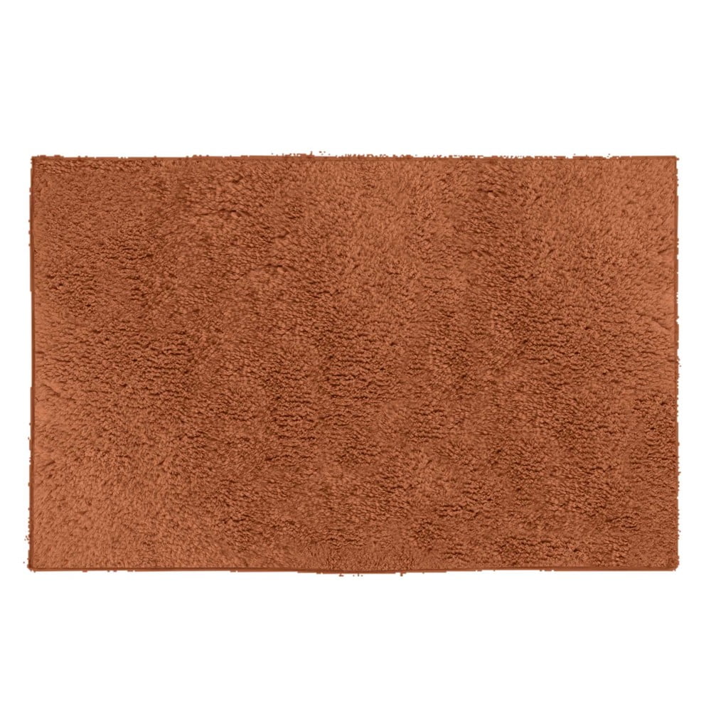 Koupelnová předložka v terakotové barvě 50x80 cm Mael – douceur d'intérieur Douceur d intérieur