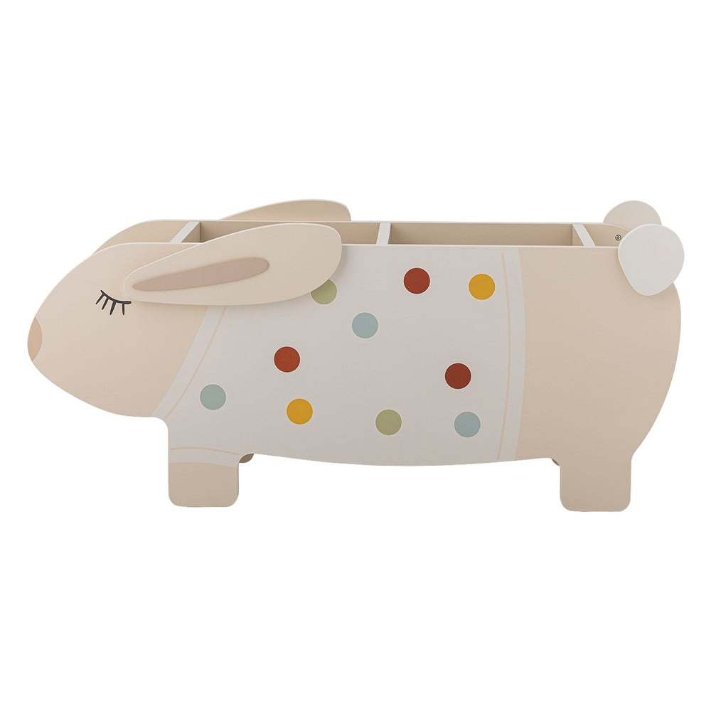 Krémová dětská knihovna 87x38x32 cm Villja – Bloomingville Mini Bloomingville Mini