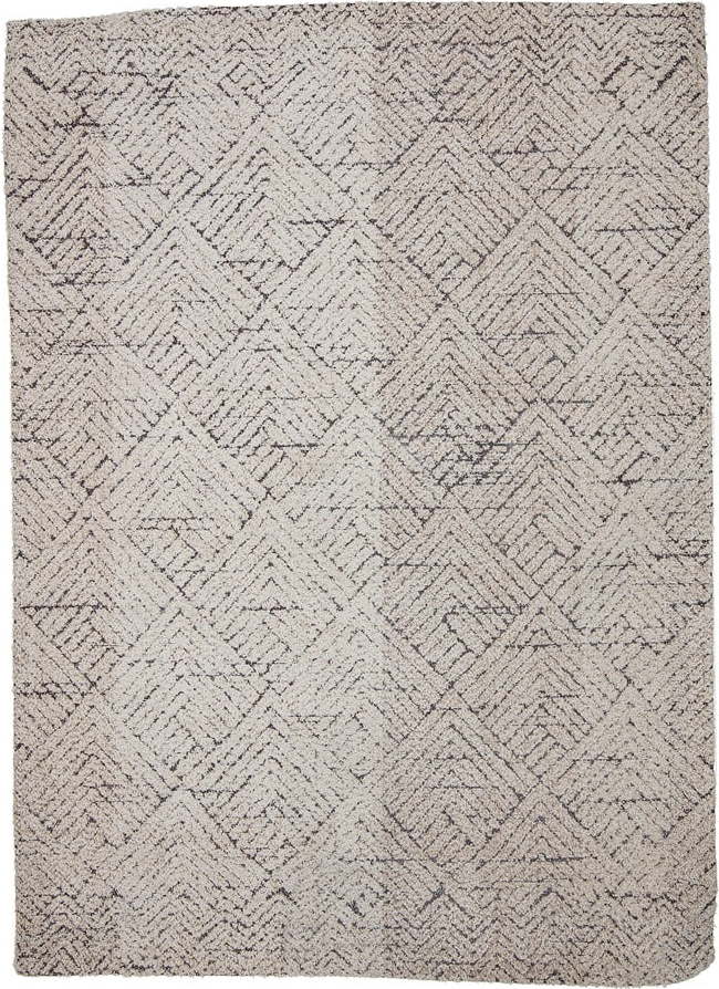 Krémový koberec s příměsí bavlny 150x210 cm Saxo – Bloomingville Bloomingville