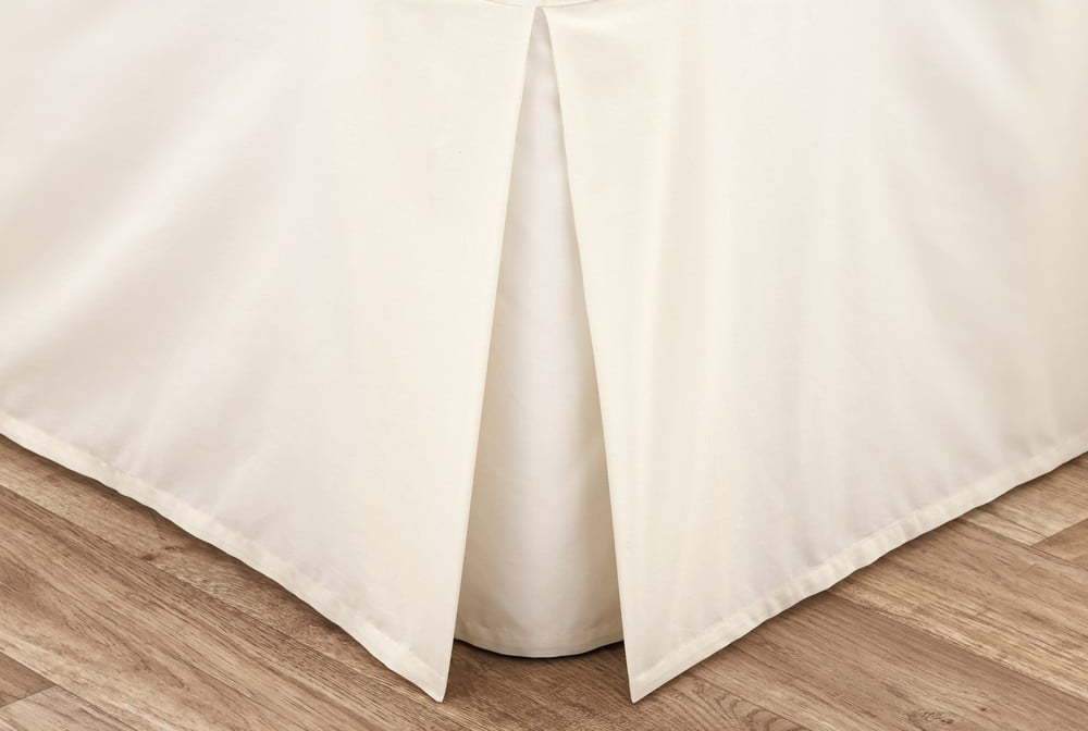 Krémový napínací perkálový potah na rám postele 150x200 cm Easy Iron Percale – Catherine Lansfield Catherine Lansfield