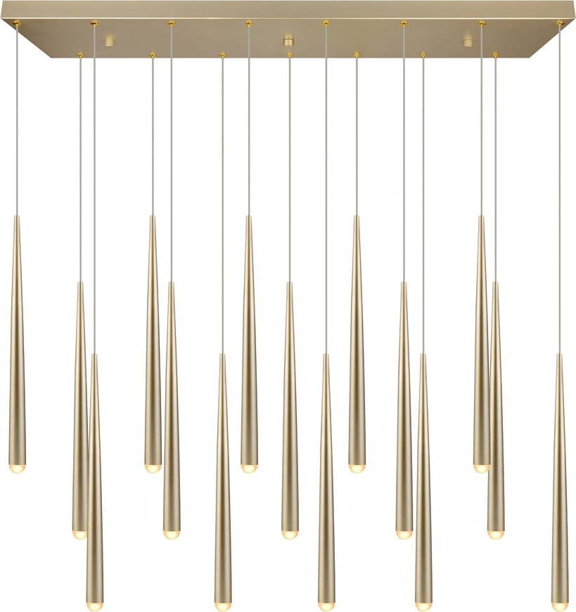 LED závěsné svítidlo ve zlaté barvě Cala – Trio Select Trio Select