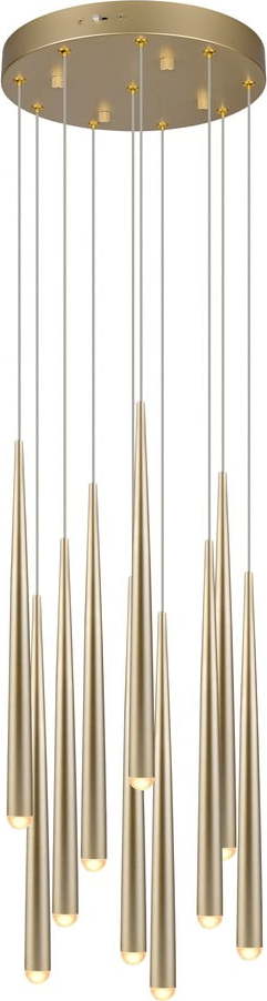 LED závěsné svítidlo ve zlaté barvě ø 30 cm Cala – Trio Select Trio Select