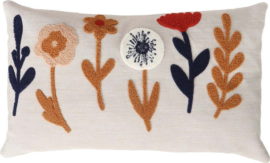 Lněný dekorační polštář 25x43 cm Orkide – Mioli Decor Mioli Decor