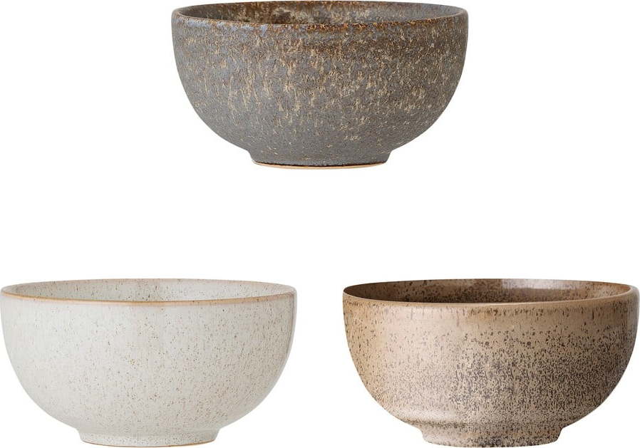 Misky v sadě 3 ks z kameniny 700 ml Addison – Bloomingville Bloomingville