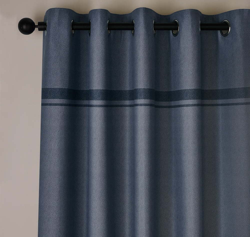 Modré závěsy v sadě 2 ks 117x137 cm Melville – Catherine Lansfield Catherine Lansfield