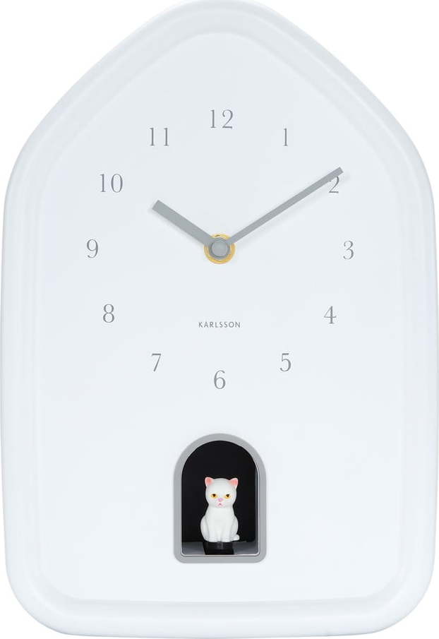 Nástěnné hodiny Modern Kitty – Karlsson Karlsson
