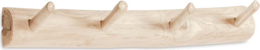 Nástěnný věšák z teakového dřeva v přírodní barvě 63 cm Gaillech – Kave Home Kave Home