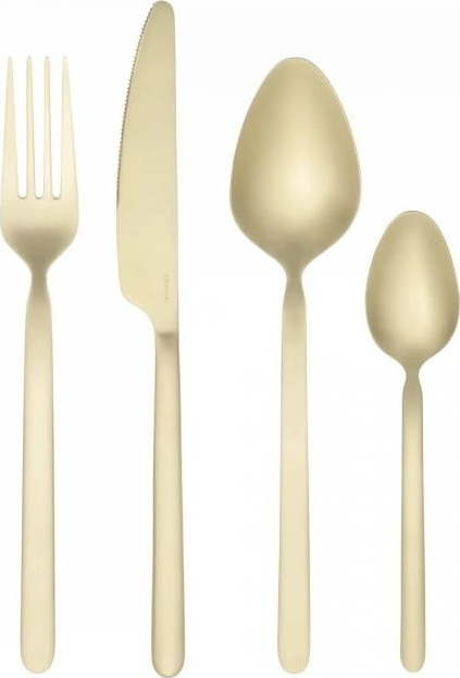 Nerezový příbor 16 ks ve zlaté barvě Stella – Blomus Blomus