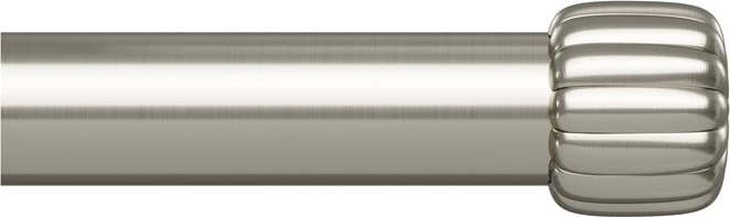 Ocelová roztažitelná garnýž ve stříbrné barvě 168 - 305 cm Cleo – Umbra Umbra