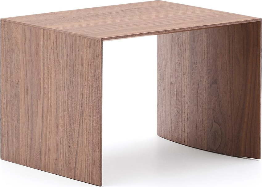 Odkládací stolek v dekoru ořechu 40x55 cm Litto – Kave Home Kave Home