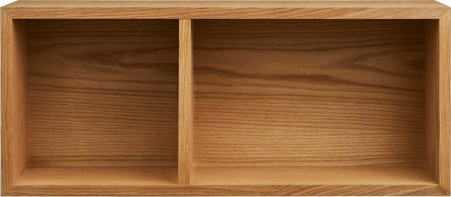 Patrová police v dekoru dubu v přírodní barvě 20 cm Oshawa – House Nordic House Nordic