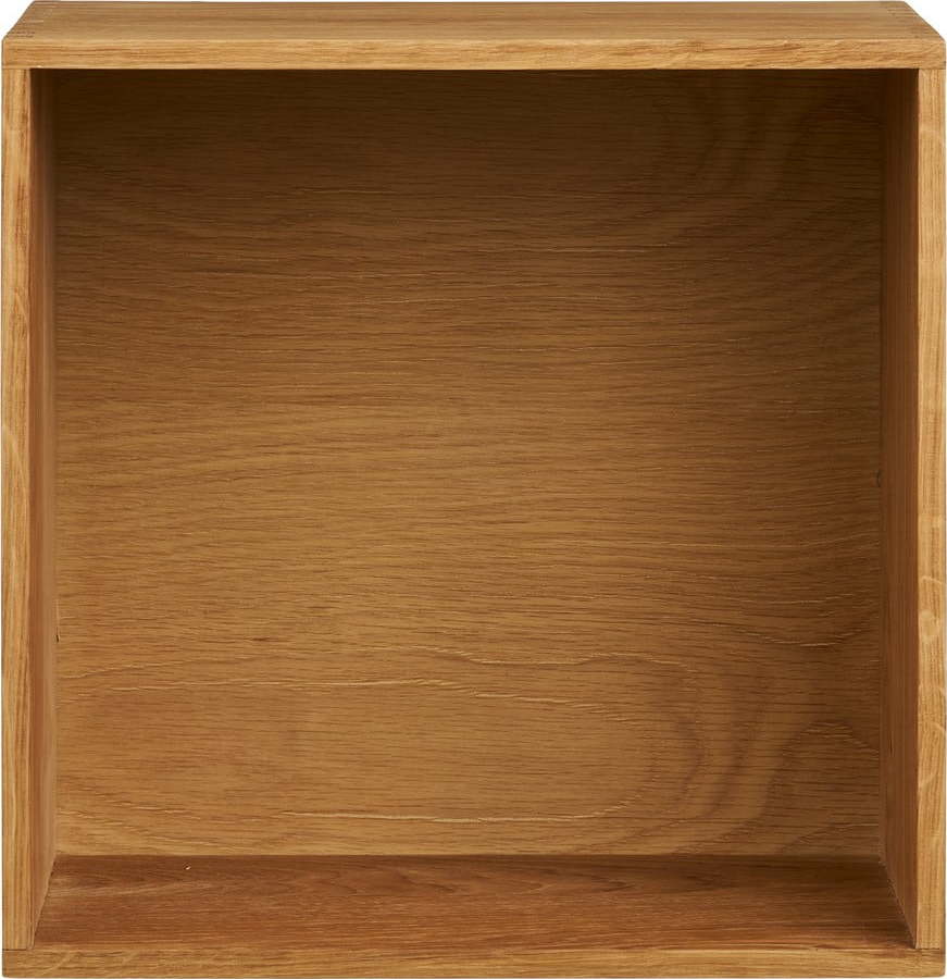 Patrová police z dubového dřeva v přírodní barvě 18 cm Townsville – House Nordic House Nordic