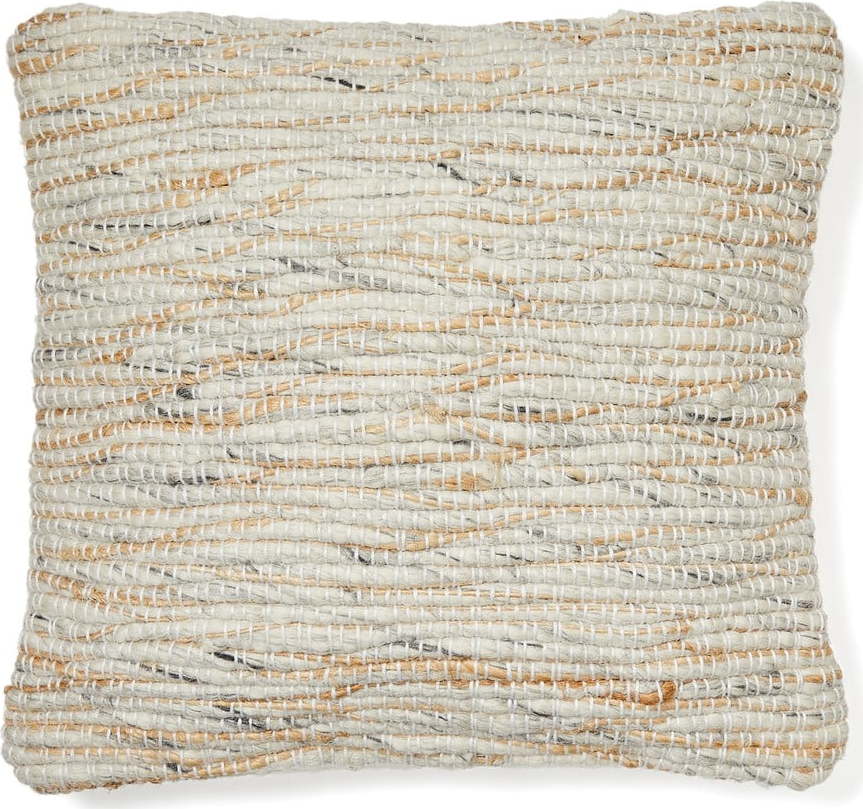 Povlak na polštář s příměsí vlny 45x45 cm Selise – Kave Home Kave Home