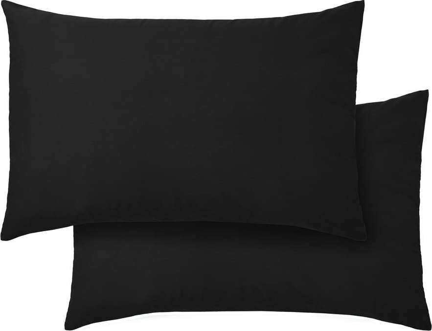 Povlaky na polštáře v sadě 2 ks z bavlněného saténu 50x75 cm Cotton Sateen – Bianca Bianca