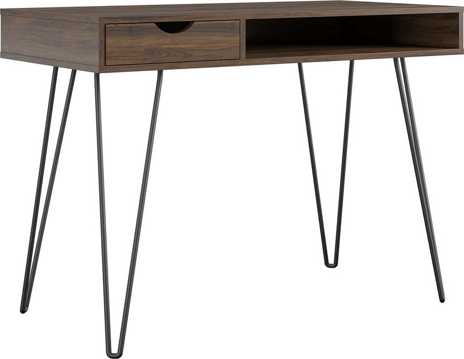 Pracovní stůl v dekoru ořechu 49x104 cm Concord – Novogratz Novogratz