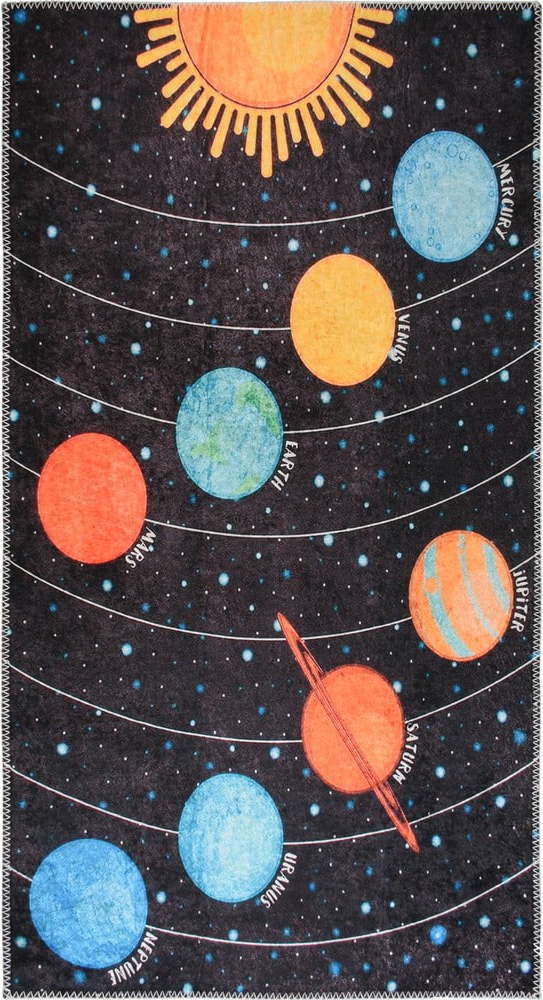 Pratelný dětský hrací koberec 160x230 cm Solar System – Vitaus Vitaus