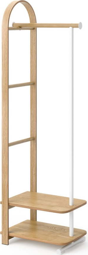 Předsíňová sestava z jasanového dřeva v přírodní barvě 37x167x54 cm Bellwood – Umbra Umbra