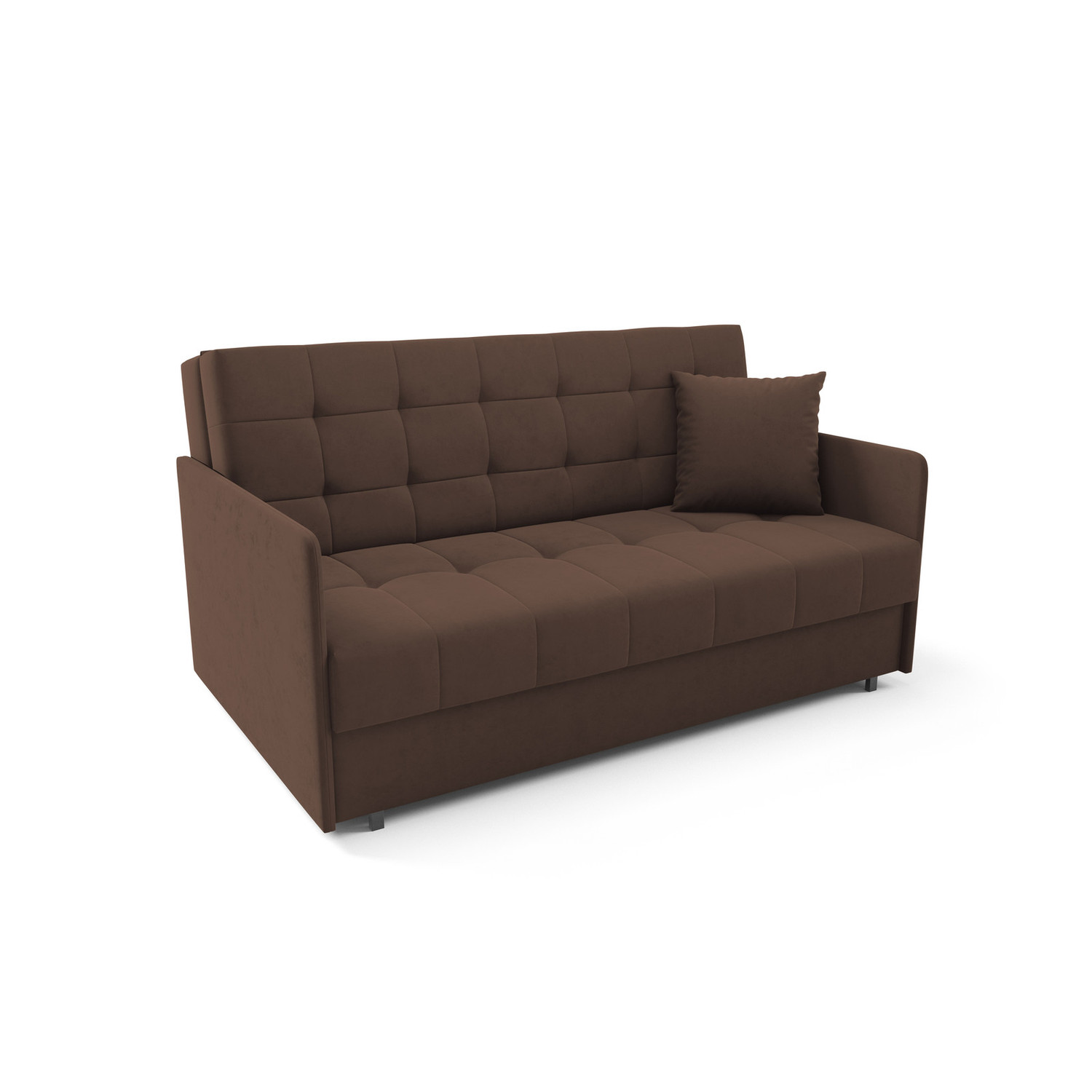 Rozkládací pohovka SALLY IV Hnědá SG nabytek