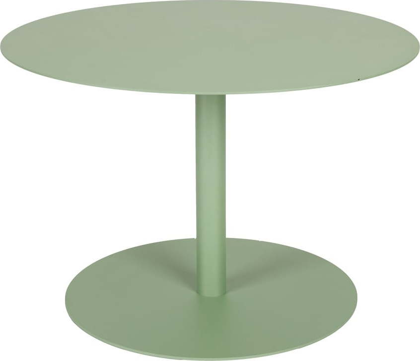 Šalvějově zelený ocelový kulatý konferenční stolek ø 60 cm Snow – Zuiver Zuiver
