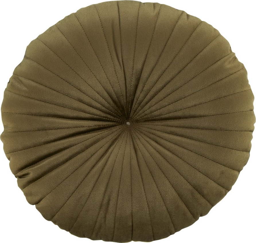 Sametový dekorační polštář ø 40 cm Round Soft Touch – Catherine Lansfield Catherine Lansfield
