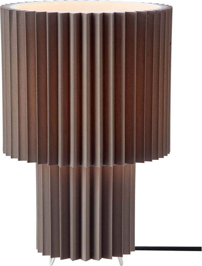 Šedá stolní lampa s textilním stínidlem (výška 32 cm) Catis – Markslöjd Markslöjd