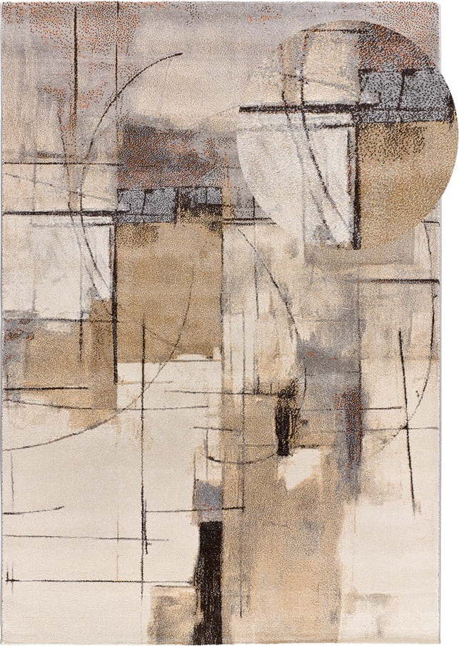Šedo-béžový koberec 80x150 cm Beruti – Universal Universal