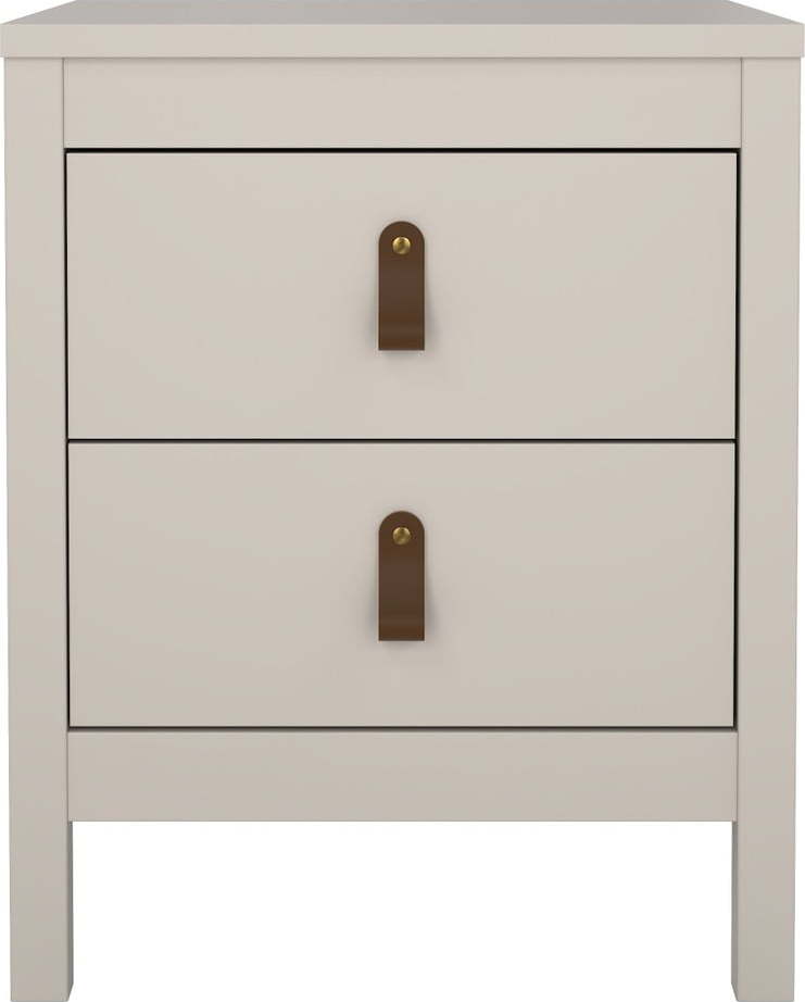 Šedobéžový noční stolek Madrid – Tvilum Tvilum