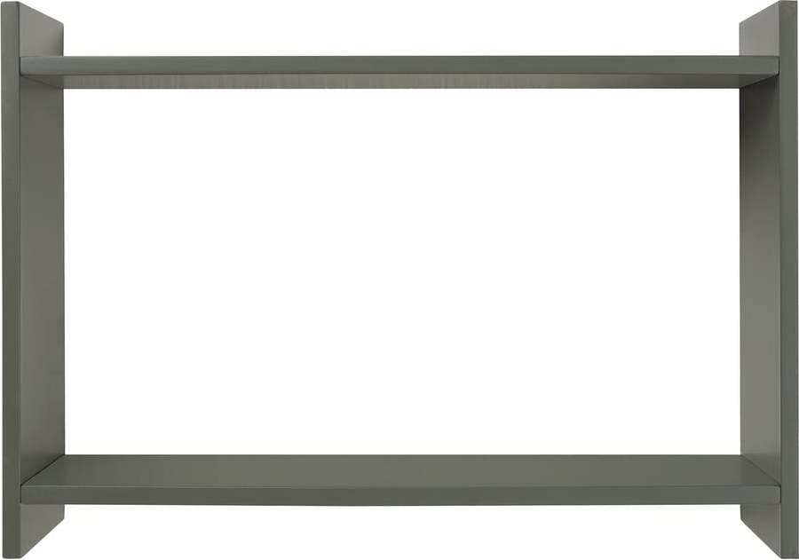 Šedozelená patrová police 50 cm Bamberg – House Nordic House Nordic