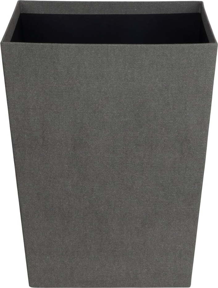 Šedý odpadkový koš Sofia Canvas Paper Laminate – Bigso Bigso