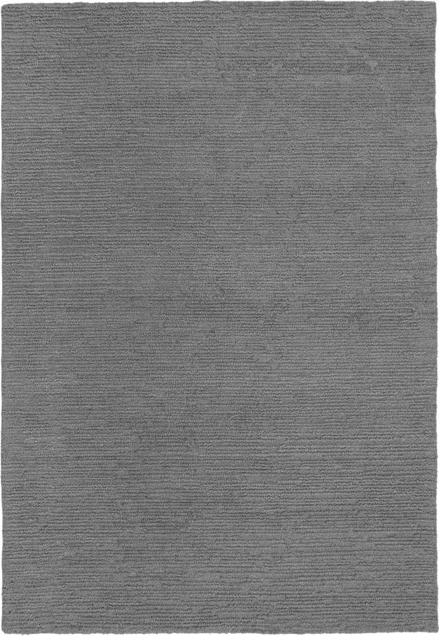 Šedý ručně tkaný vlněný koberec 160x230 cm Harris Boucle – Flair Rugs Flair Rugs