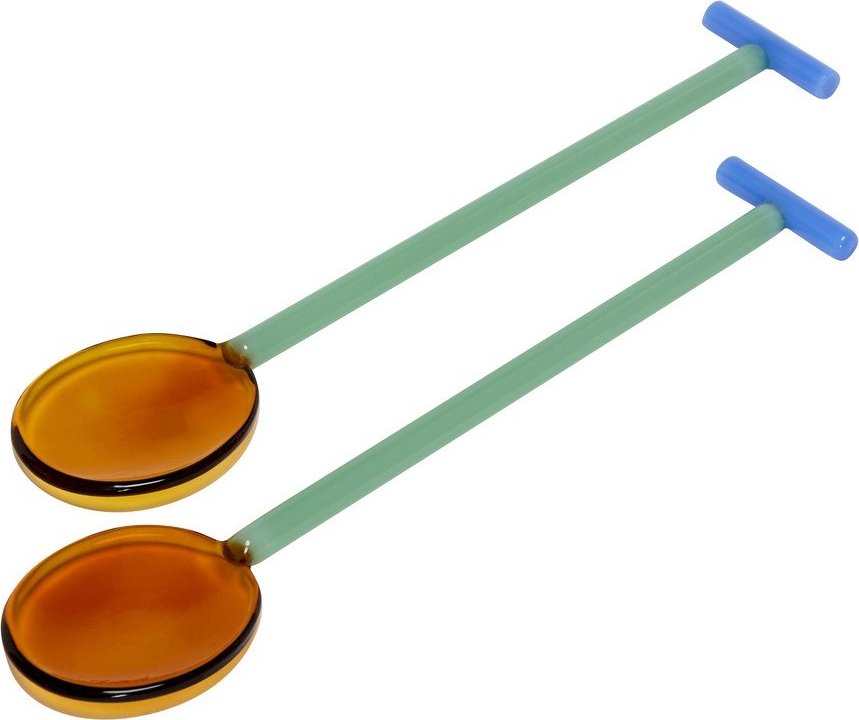 Skleněné kuchyňské náčiní 2 ks Crave – Hübsch Hübsch